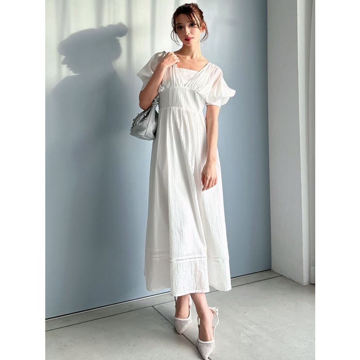 レーストリムフレアワンピース | RESEXXY | 詳細画像5 