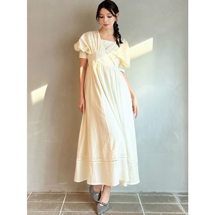 ★Coast フローラルｘレーストリムフレア 魅惑的ドレス★ レーストリムフレアワンピース[品番：MKSW0063103]｜RESEXXY