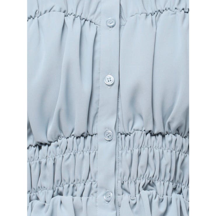 シャーリングデザインミニシャツワンピース | RESEXXY | 詳細画像33 