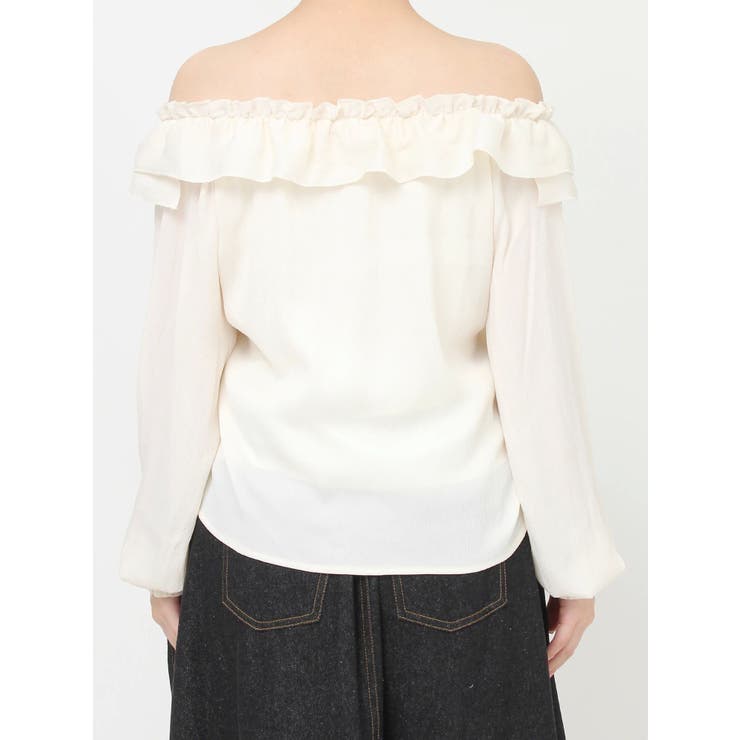 ラッフルオフショルブラウス | RESEXXY | 詳細画像25 