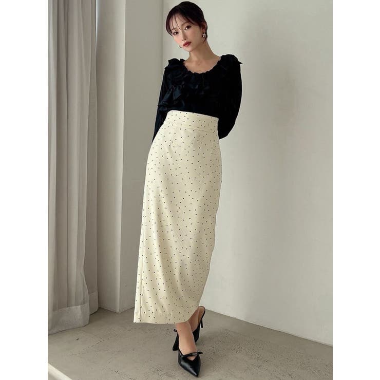 ラッフルオフショルブラウス | RESEXXY | 詳細画像4 