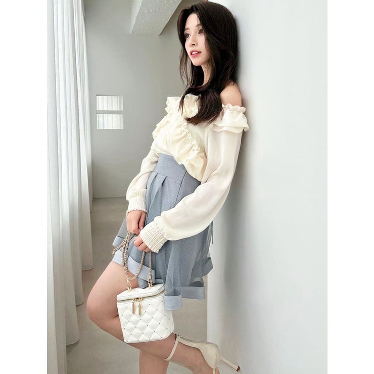 ラッフルオフショルブラウス | RESEXXY | 詳細画像9 