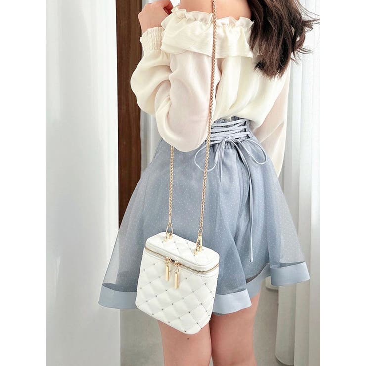 ブルー | ドットシアーショートパンツ | RESEXXY