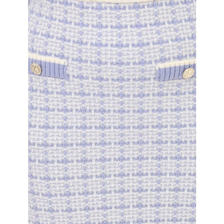 ツイードニットバイカラースカート【セットアップ着用可能】 | RESEXXY | 詳細画像28 