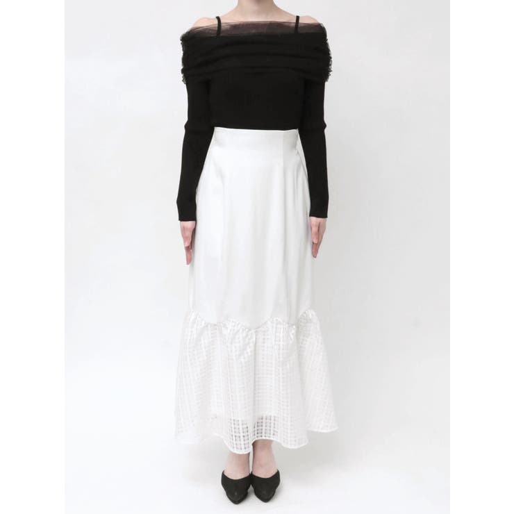 スカラップ切替えフレアスカート | RESEXXY | 詳細画像20 