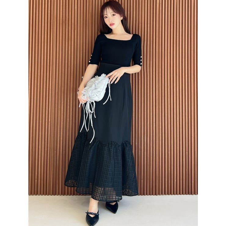 スカラップ切替えフレアスカート | RESEXXY | 詳細画像4 