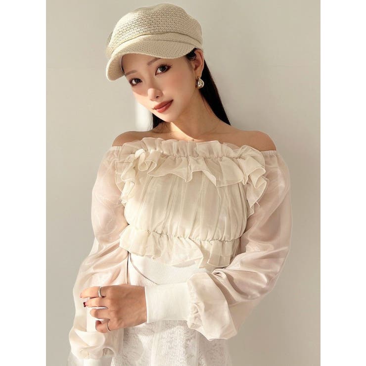 透かし編みキャスケット | RESEXXY | 詳細画像4 