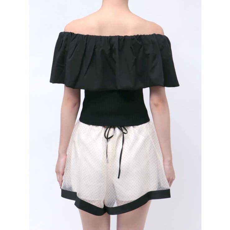 ボリュームドッキングオフショルニットトップス | RESEXXY | 詳細画像29 