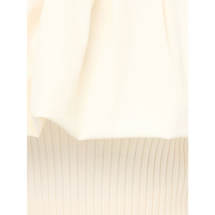 ボリュームドッキングオフショルニットトップス | RESEXXY | 詳細画像35 