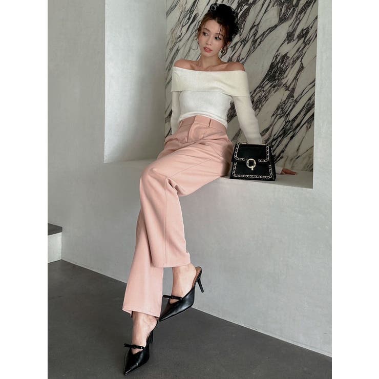 ワイドカラーオフショルニット | RESEXXY | 詳細画像15 