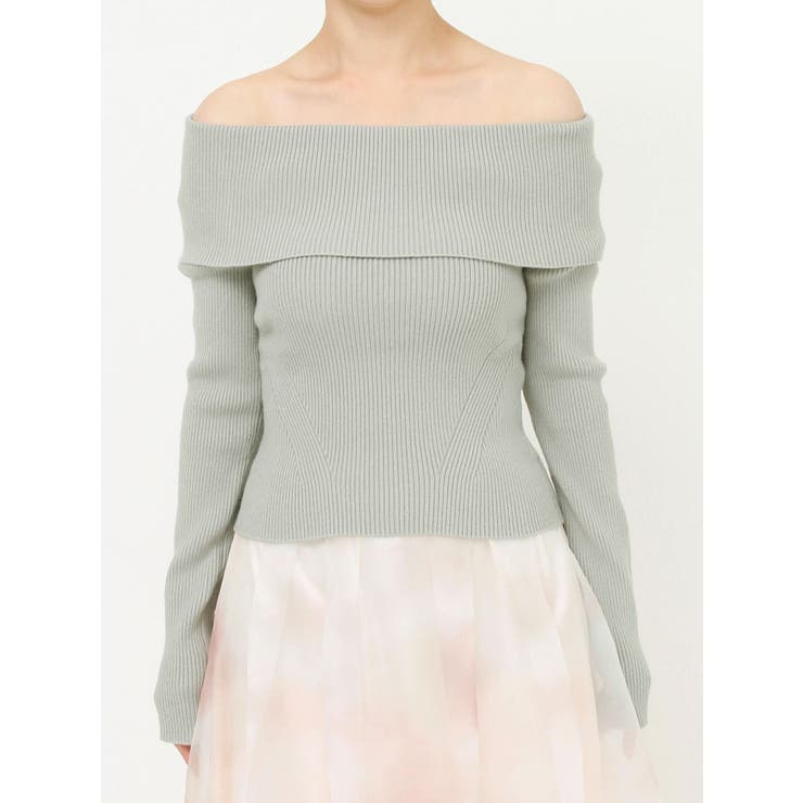 ワイドカラーオフショルニット | RESEXXY | 詳細画像17 