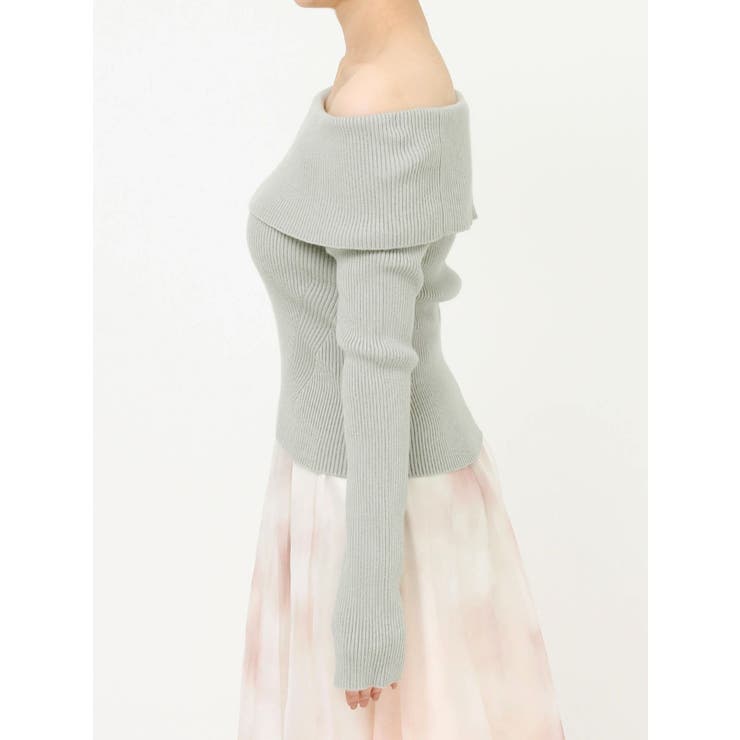 ワイドカラーオフショルニット | RESEXXY | 詳細画像18 