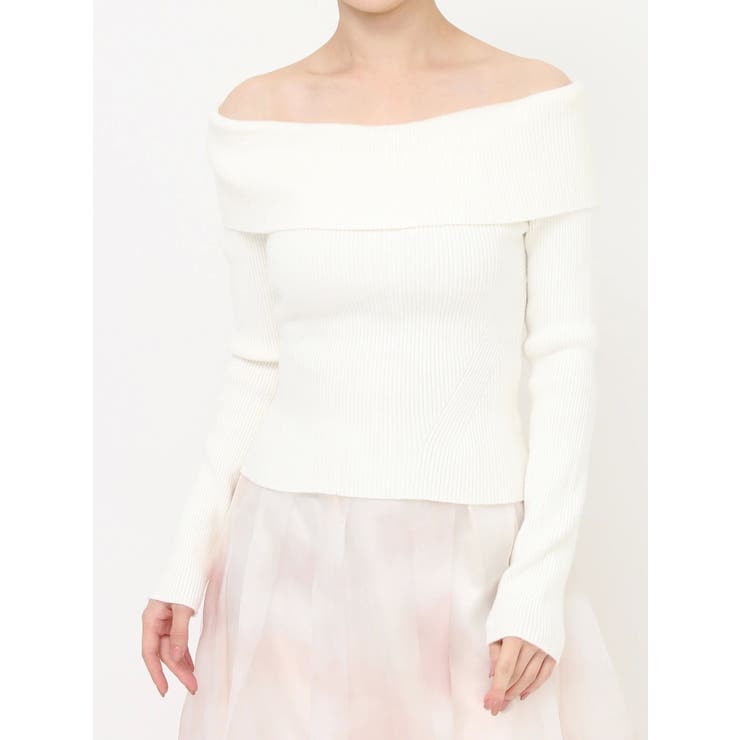 ワイドカラーオフショルニット | RESEXXY | 詳細画像28 