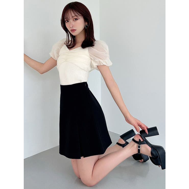 ドッキングリボンニットトップス | RESEXXY | 詳細画像11 