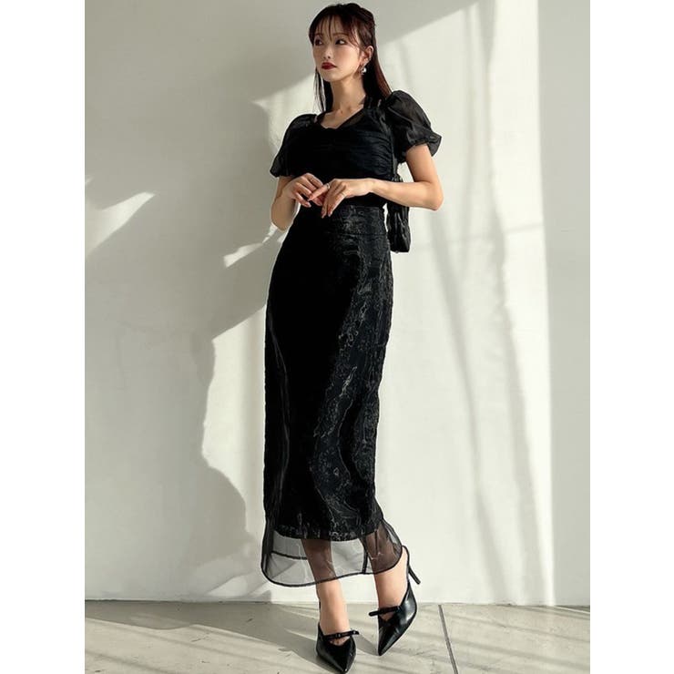 ドッキングリボンニットトップス | RESEXXY | 詳細画像18 