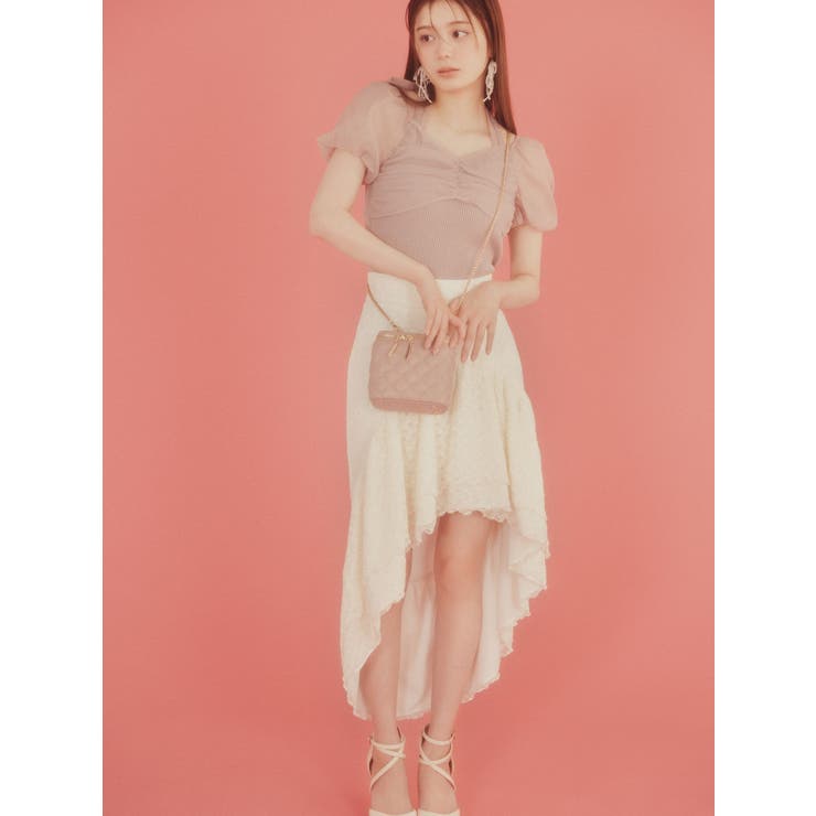 ドッキングリボンニットトップス | RESEXXY | 詳細画像20 