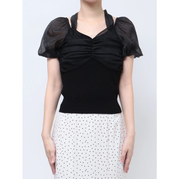 ドッキングリボンニットトップス | RESEXXY | 詳細画像21 