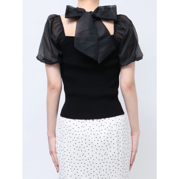 ドッキングリボンニットトップス | RESEXXY | 詳細画像23 