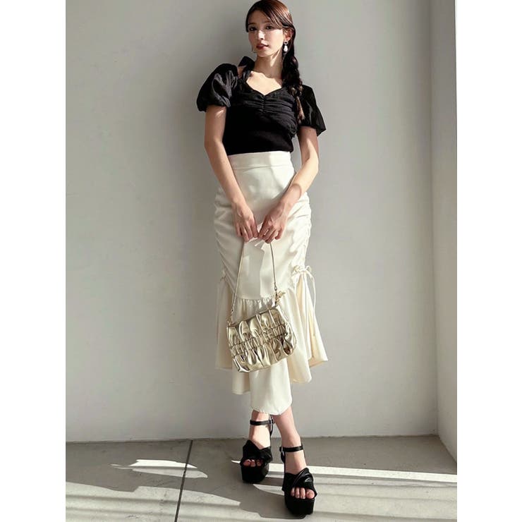 ドッキングリボンニットトップス | RESEXXY | 詳細画像5 