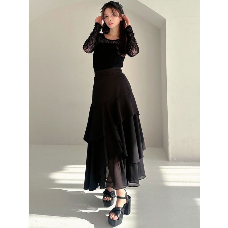 1度着用⭐︎machatt⭐︎ラッセルレーストップス マチャット machatt