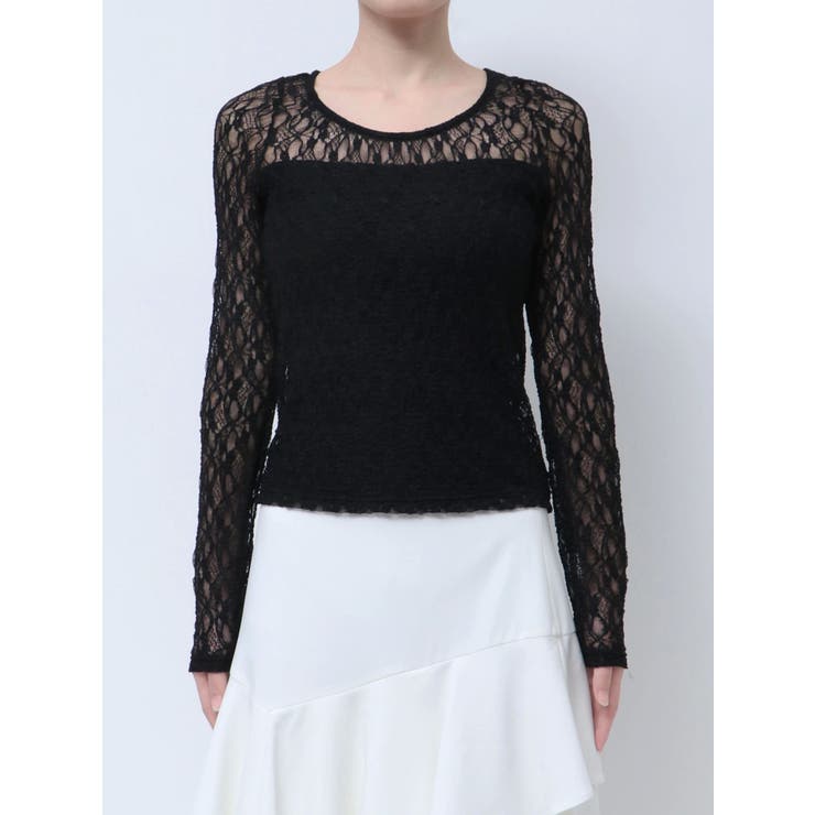 1度着用⭐︎machatt⭐︎ラッセルレーストップス 1度着用⭐︎machatt⭐︎ラッセルレーストップス マチャット machatt