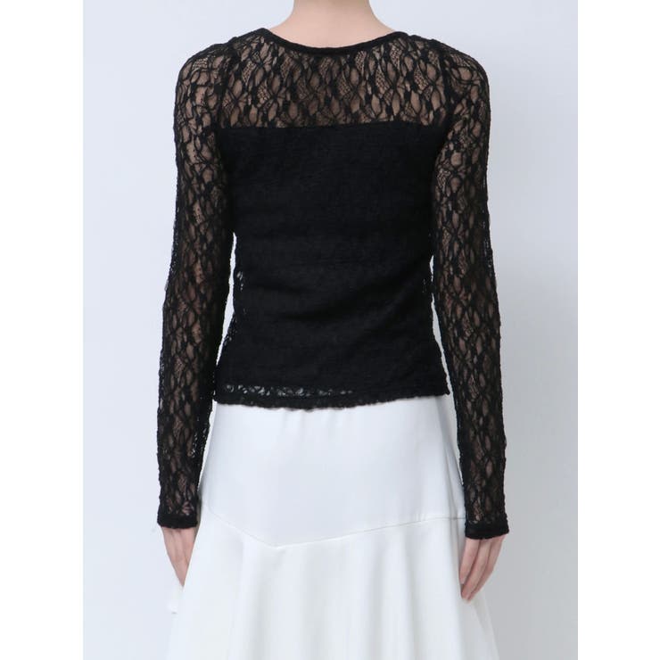 カップ付きストレッチレーストップス | RESEXXY | 詳細画像19 