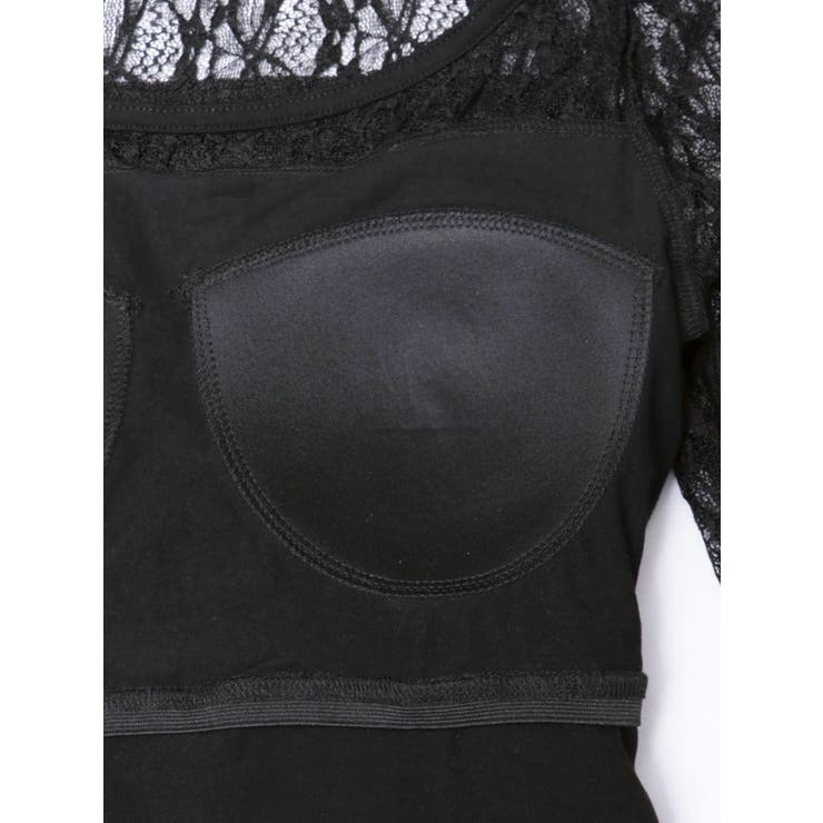 カップ付きストレッチレーストップス | RESEXXY | 詳細画像24 