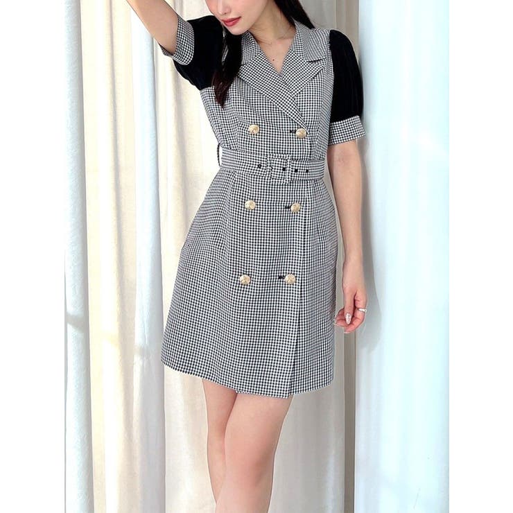 ミックス | スリーブシアーデザインミニワンピース | RESEXXY