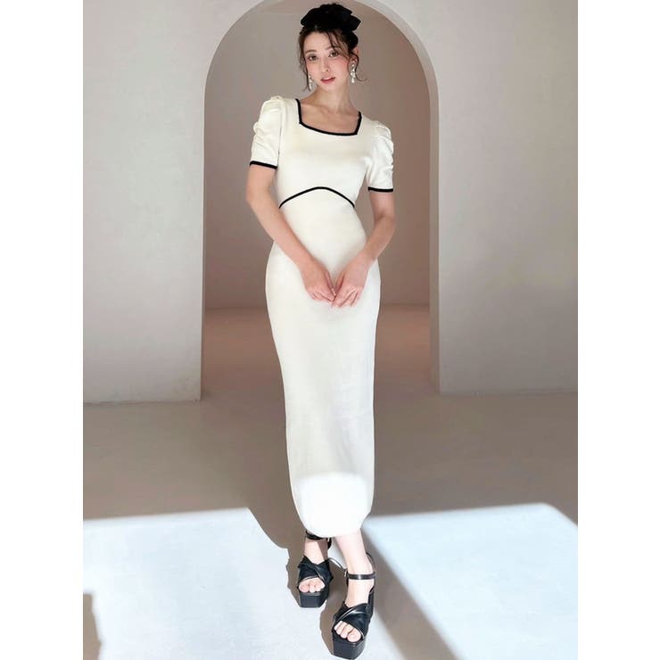 バイカラータイトワンピース | RESEXXY | 詳細画像14 