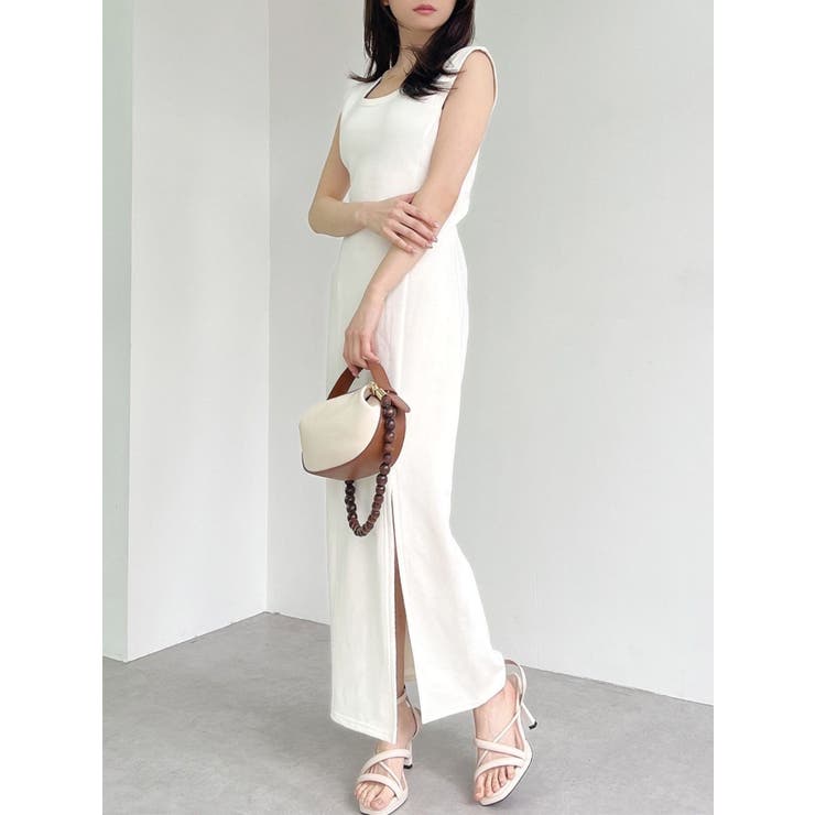 SEZANE バックオープンスリットワンピ SEZANE バックオープンスリットワンピ SEZANE バックオープン