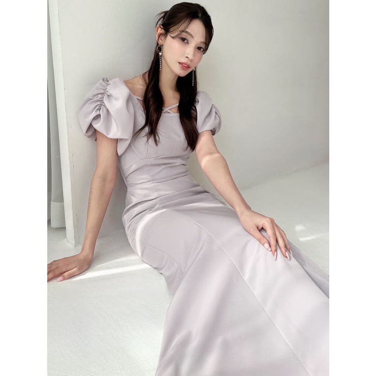 バブルスリーブマーメイドワンピース | RESEXXY | 詳細画像42 