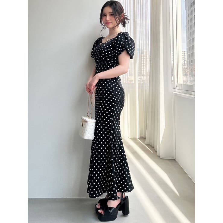 バブルスリーブマーメイドワンピース | RESEXXY | 詳細画像49 