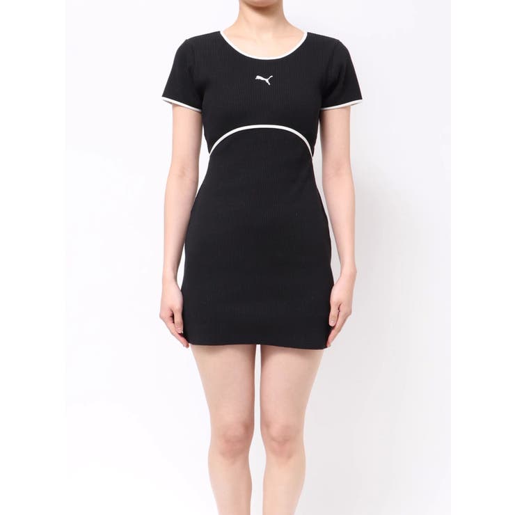 ワンピース RESEXXY PUMA RESEXXY MINI ONE PIECE リゼクシー RESEXXY PUMA RESEXXY MINI ONE PIECE （ブラック