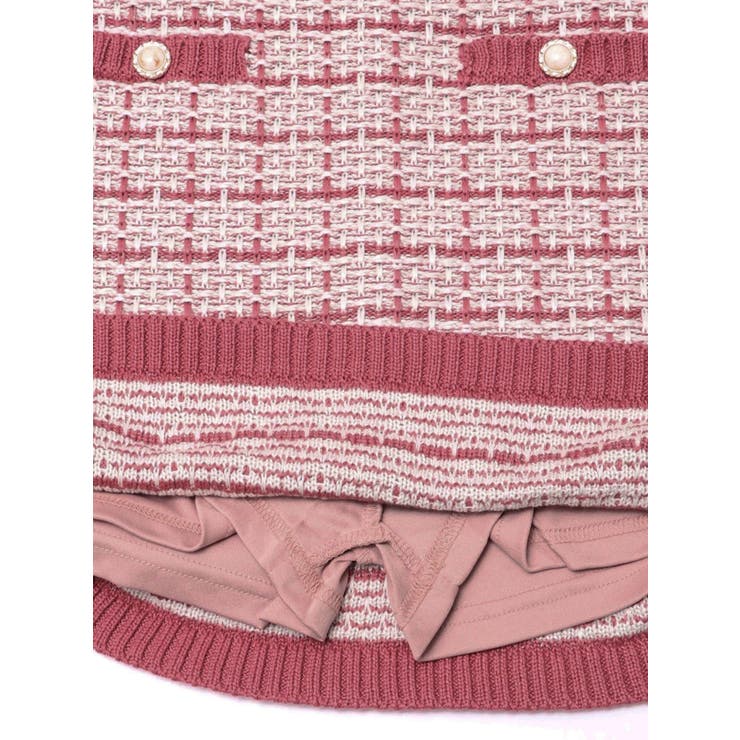 バイカラーニットミニスカート【セットアップ着用可能】 | RESEXXY | 詳細画像21 