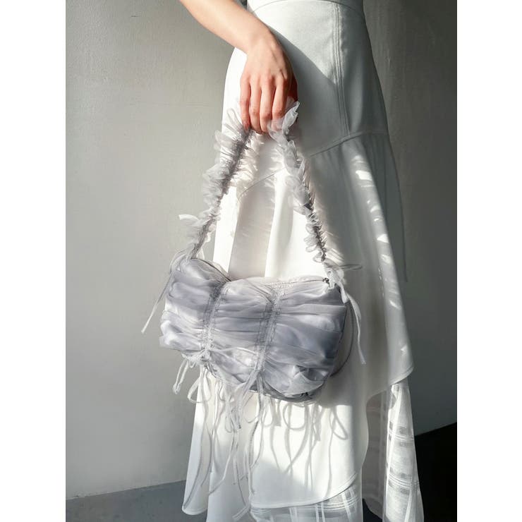 グレー | チュールデザインバッグ | RESEXXY