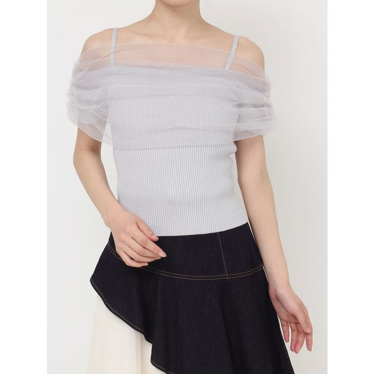 シアーコンビオフショルニット | RESEXXY | 詳細画像41 