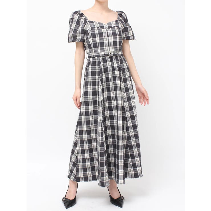 バルーンスリーブチェックワンピース | RESEXXY | 詳細画像37 