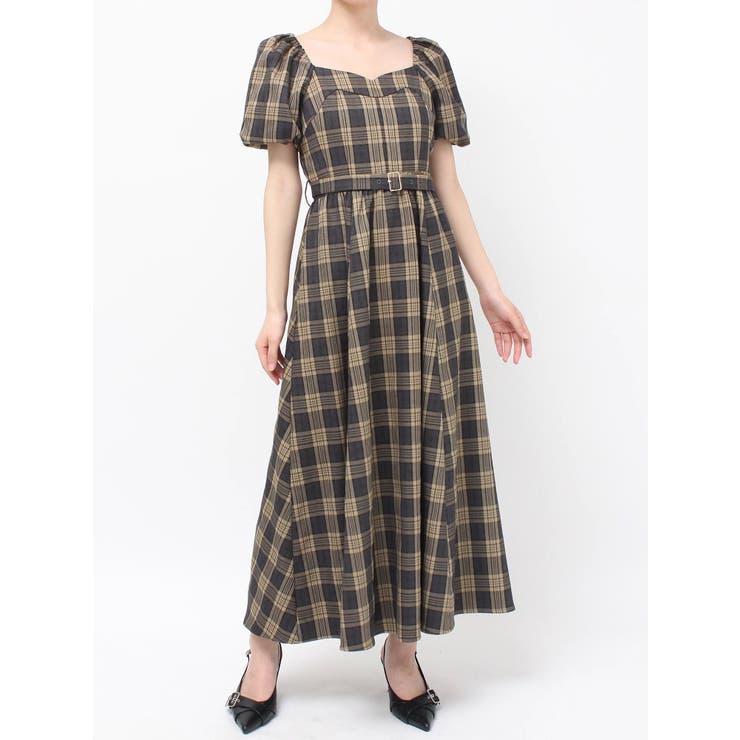 バルーンスリーブチェックワンピース | RESEXXY | 詳細画像39 