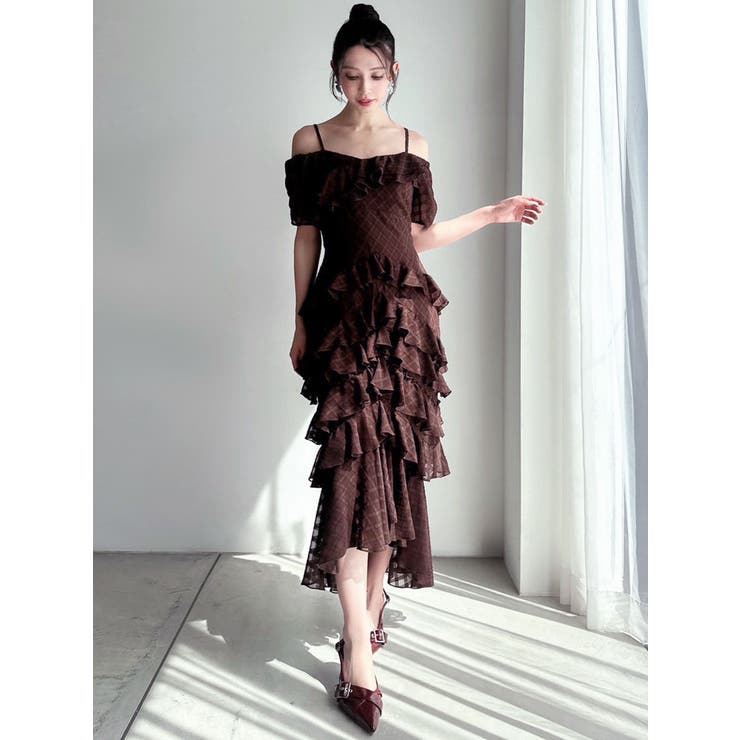 ヘムラッフルアシメワンピース | RESEXXY | 詳細画像14 