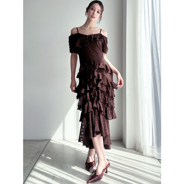 ヘムラッフルアシメワンピース | RESEXXY | 詳細画像15 