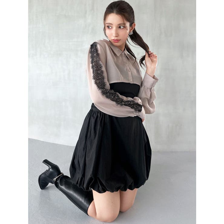 レースポイントコンビワンピース | RESEXXY | 詳細画像2 