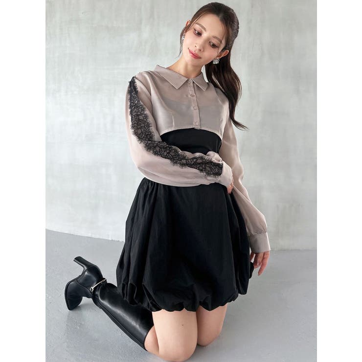 レースポイントコンビワンピース | RESEXXY | 詳細画像3 