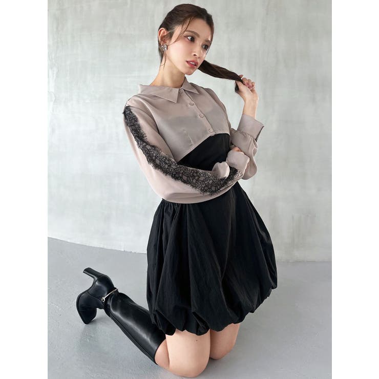 レースポイントコンビワンピース | RESEXXY | 詳細画像4 