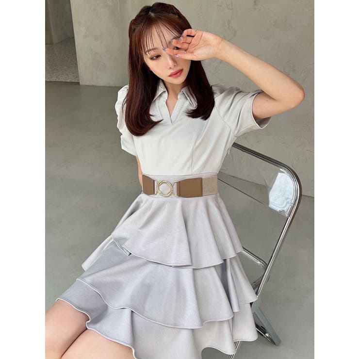 ボリュームフレアミニワンピース | RESEXXY | 詳細画像19 