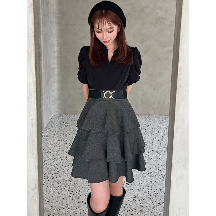 ボリュームフレアミニワンピース | RESEXXY | 詳細画像23 