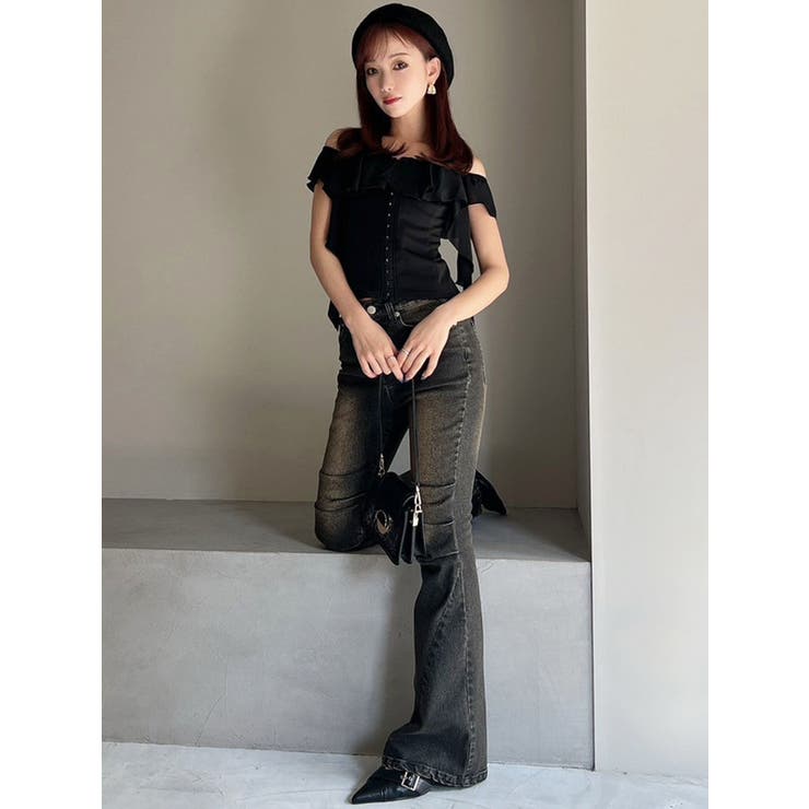 コルセットラッフルブラウス | RESEXXY | 詳細画像13 