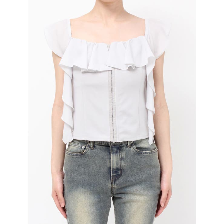 コルセットラッフルブラウス | RESEXXY | 詳細画像17 