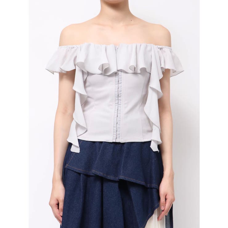 コルセットラッフルブラウス | RESEXXY | 詳細画像24 