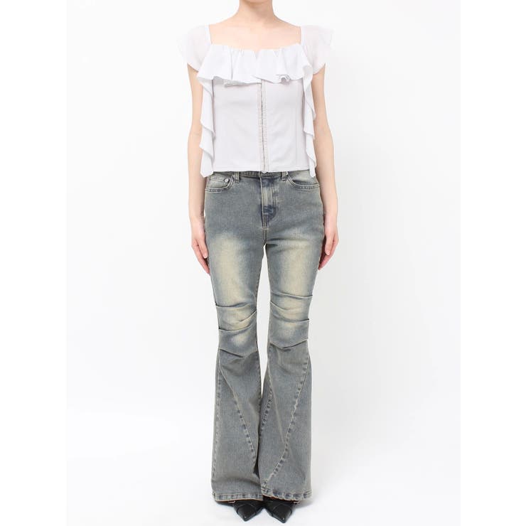 コルセットラッフルブラウス | RESEXXY | 詳細画像25 