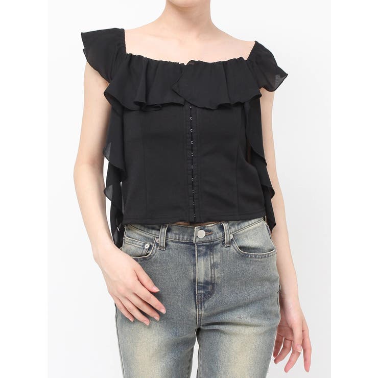 コルセットラッフルブラウス | RESEXXY | 詳細画像31 